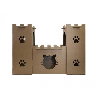 Castillo para gatos de carton new arrivals