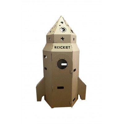 COHETE DE CARTON PARA NIÑOS - ROCKET