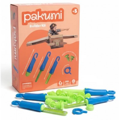 Pakumi Builder Kit - Kit de Herramientas para construir en cartón